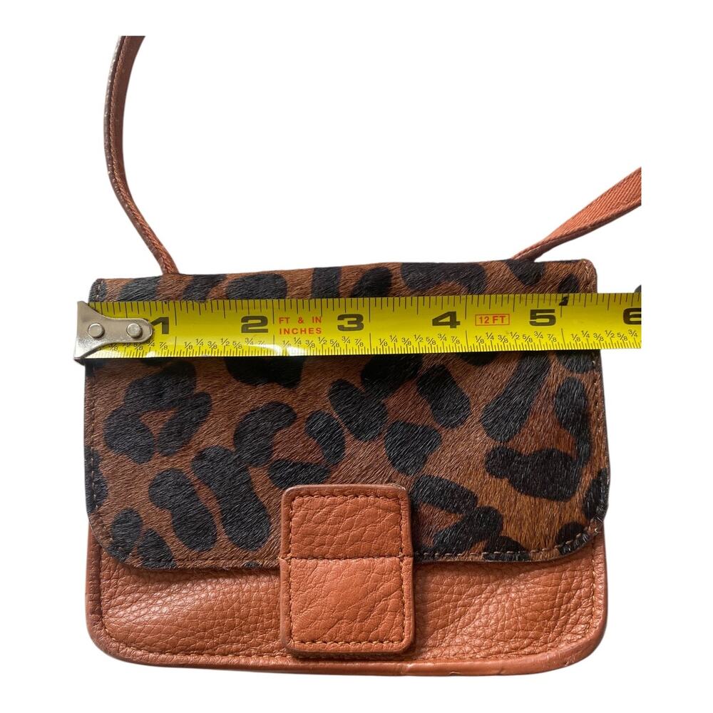 J. Crew Cowhide Leather Mini Crossbody Bag - Picture 9 of 10
